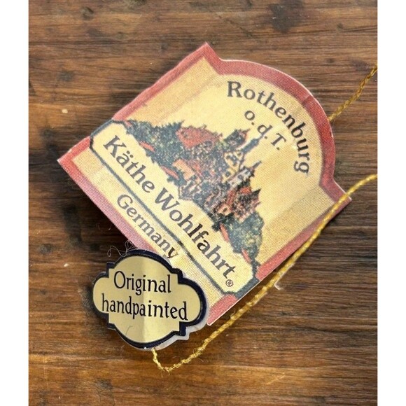 Vintage Kathe Wohlfahrt & Ulbricht Christmas Ornaments Germany Lot Of 6 READ - Picture 7 of 15